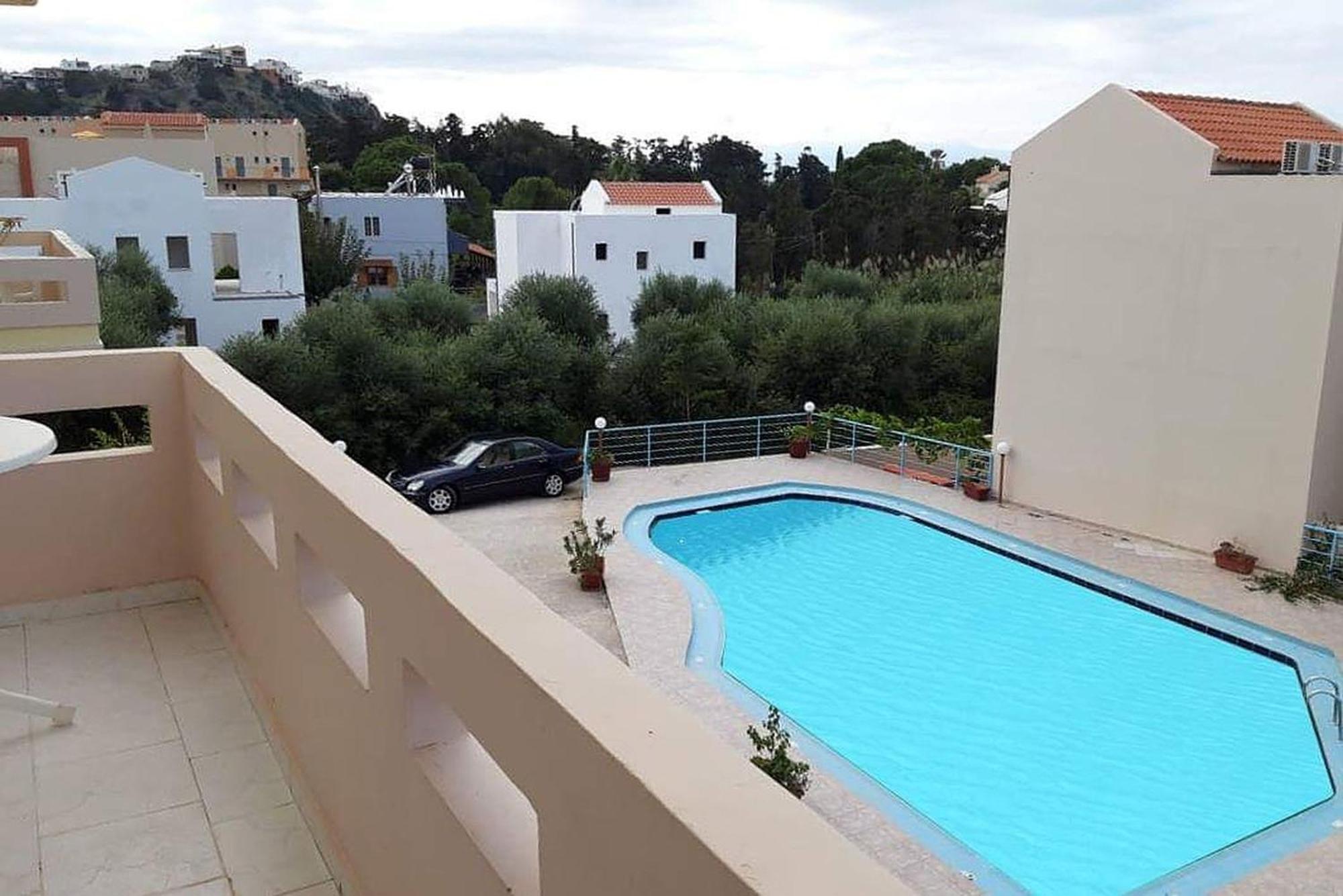 Litinas Apartments With Pool Агия-Марина Экстерьер фото