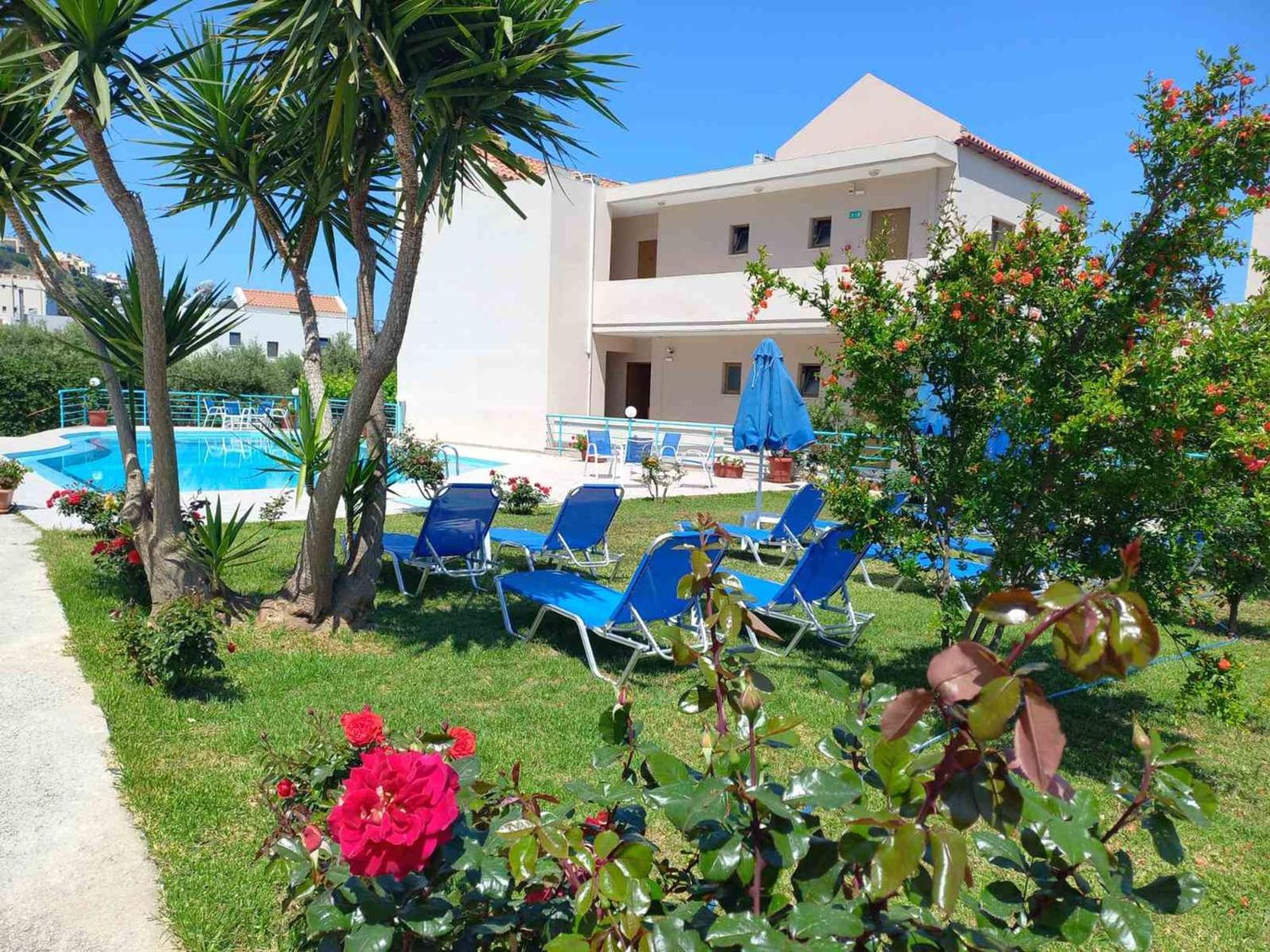 Litinas Apartments With Pool Агия-Марина Экстерьер фото